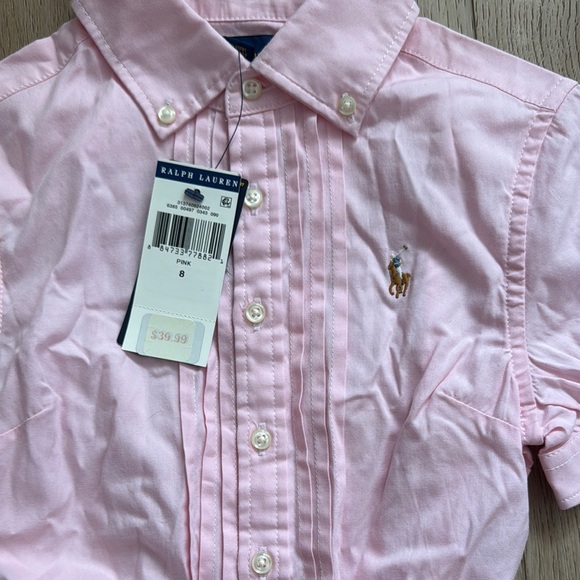 Ralph Lauren Pink Casual Dress, size 8 years, new with tags - Picture 5 of 10